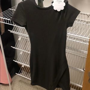 Army green mini dress